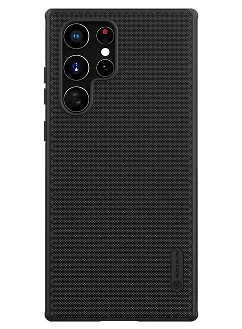 Nillkin Case Cover Super Frosted Pro  Case Anti-Scratch & Slip For Samsung Galaxy S22 Ultra (Black) - Image 1