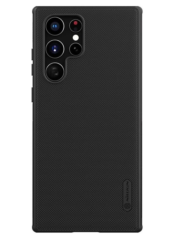 Nillkin Case Cover Super Frosted Pro  Case Anti-Scratch & Slip For Samsung Galaxy S22 Ultra (Black) - Image 1