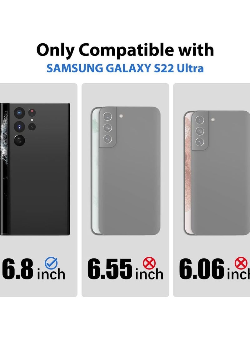 Nillkin Case Cover Super Frosted Pro  Case Anti-Scratch & Slip For Samsung Galaxy S22 Ultra (Black) - Image 2