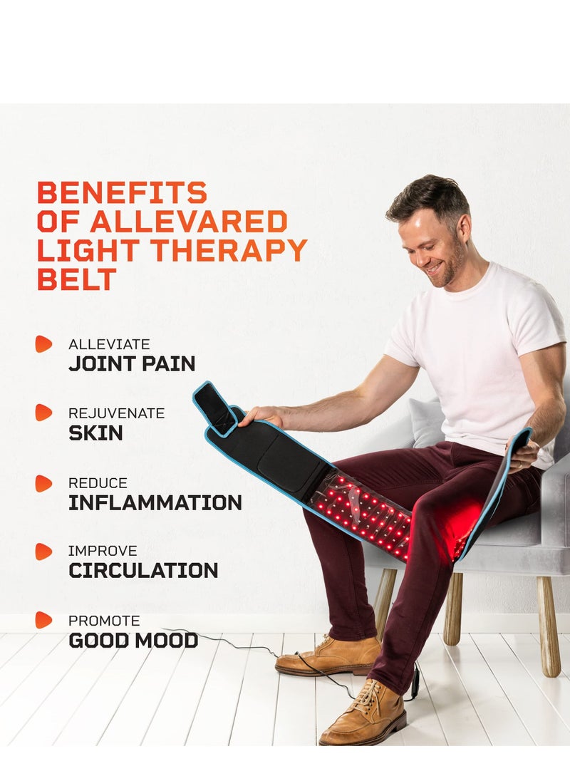 Excefore - Red Light Therapy Belt Near Infrared for Relaxing Muscle, Inflammation, Improve Circulation - Image 1