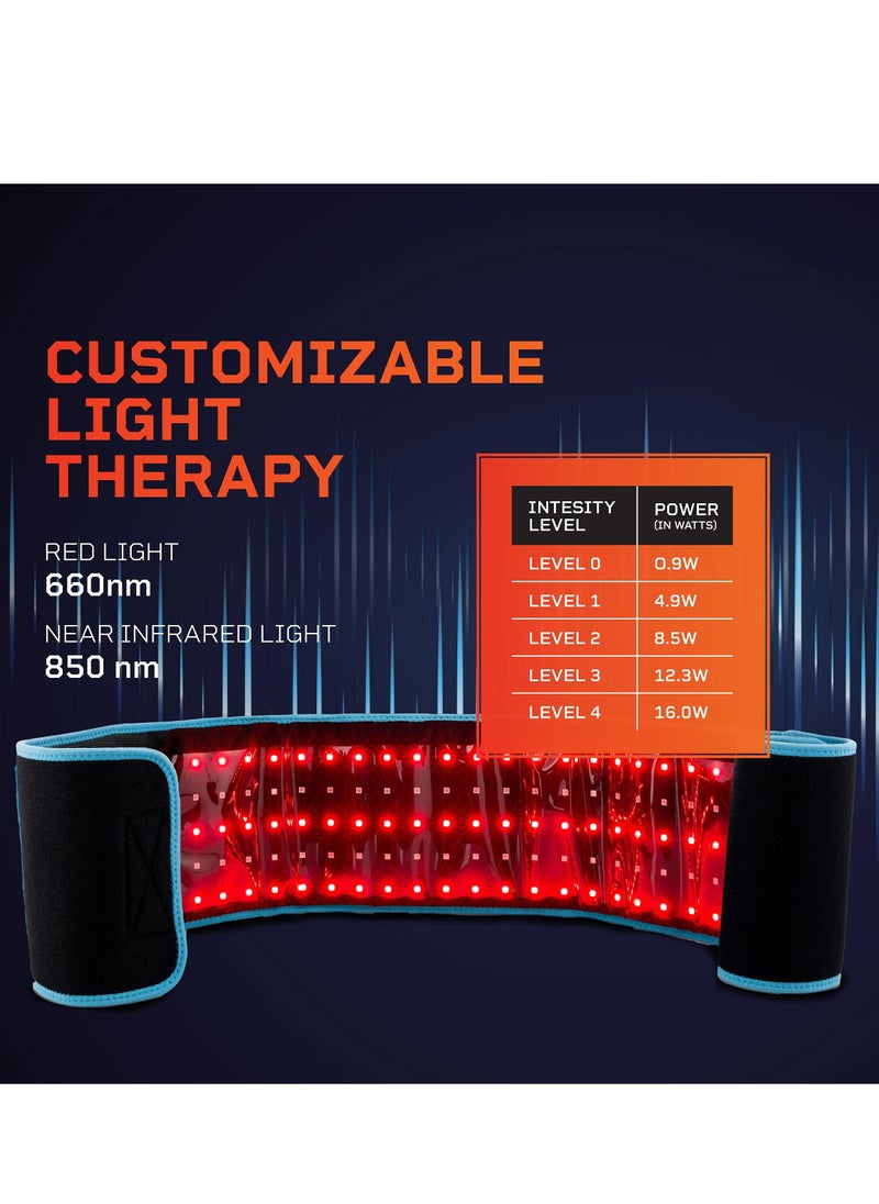 Excefore - Red Light Therapy Belt Near Infrared for Relaxing Muscle, Inflammation, Improve Circulation - Image 1