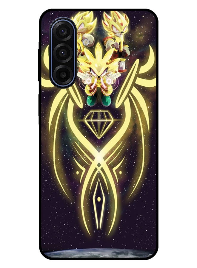 EYE CATCH Printed Protective Case Cover For Samsung Galaxy A17 4G  -  Yellow Sonic - Image 1