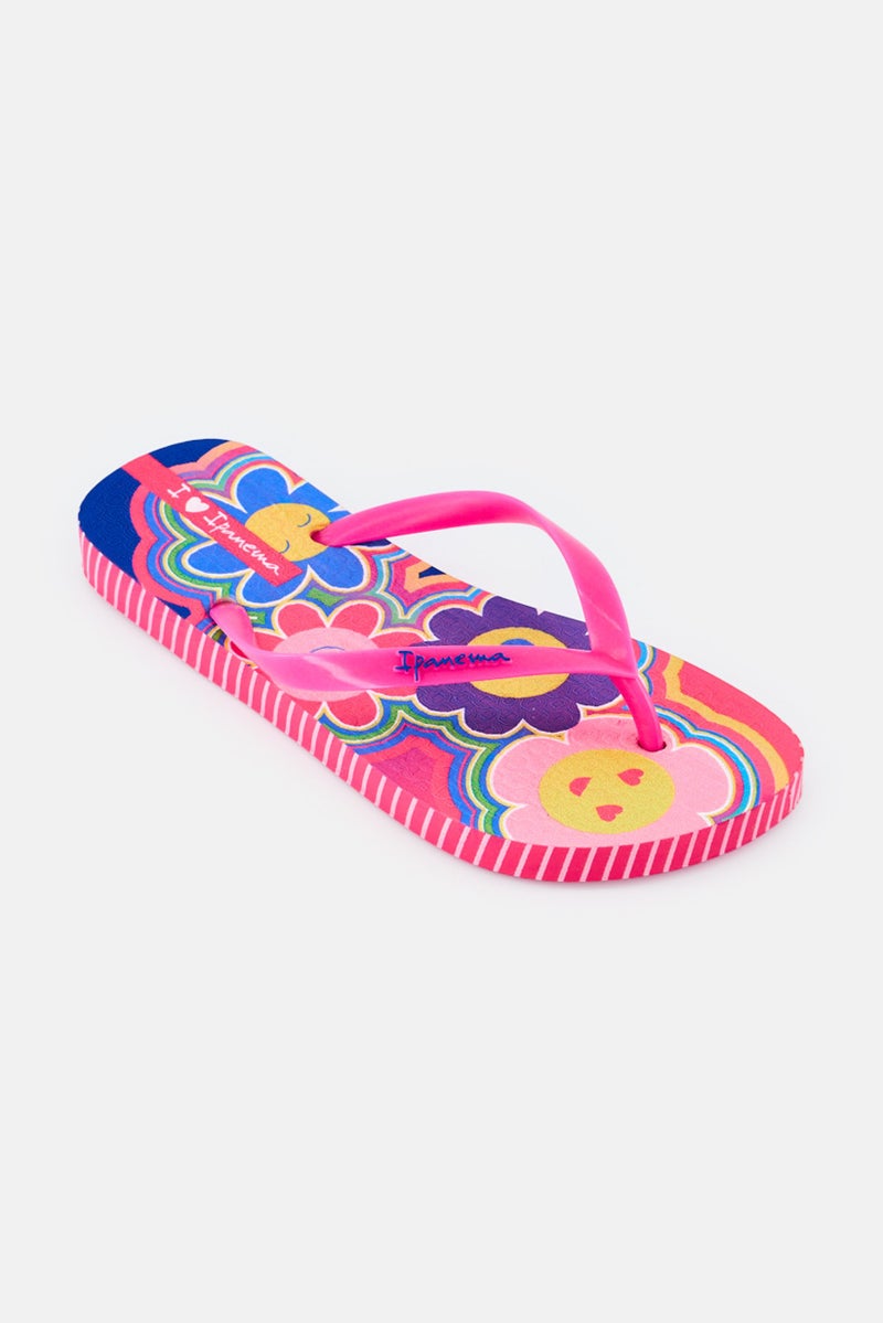 Ipanema Kids Girl Slip On Slippers, Pink - Image 1