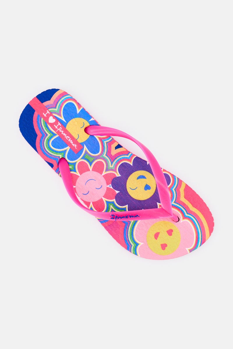 Ipanema Kids Girl Slip On Slippers, Pink - Image 4