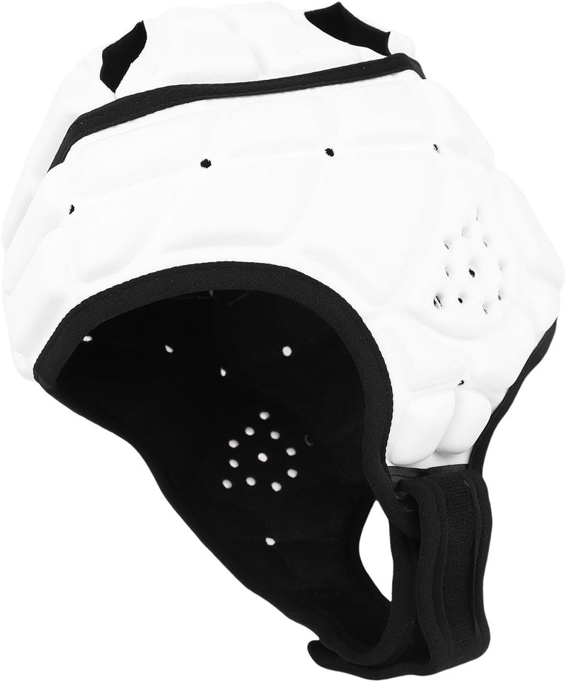 Rugby Padded Headgear Youth Soft Shell Football Helmet Adjustable EVA Sponge Headguard for Soccer Rugby Baseball Cycling Sports - Image 4