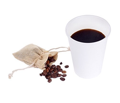 TashiBox 12 oz White Hot Drink Paper Cups - 120 Count - Disposable Paper Coffee Cups - Image 5