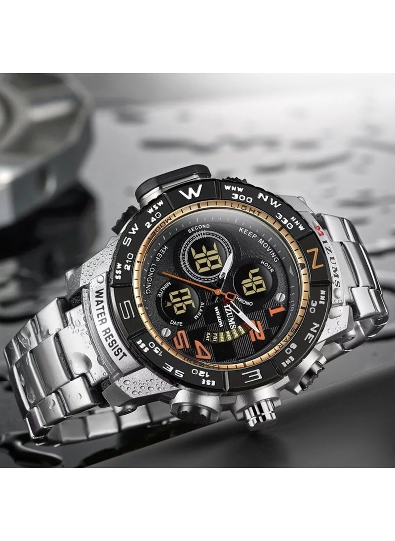 SEWOR Case Digital & Analog All Functions Active Men's Wristwatch386677  - Image 1