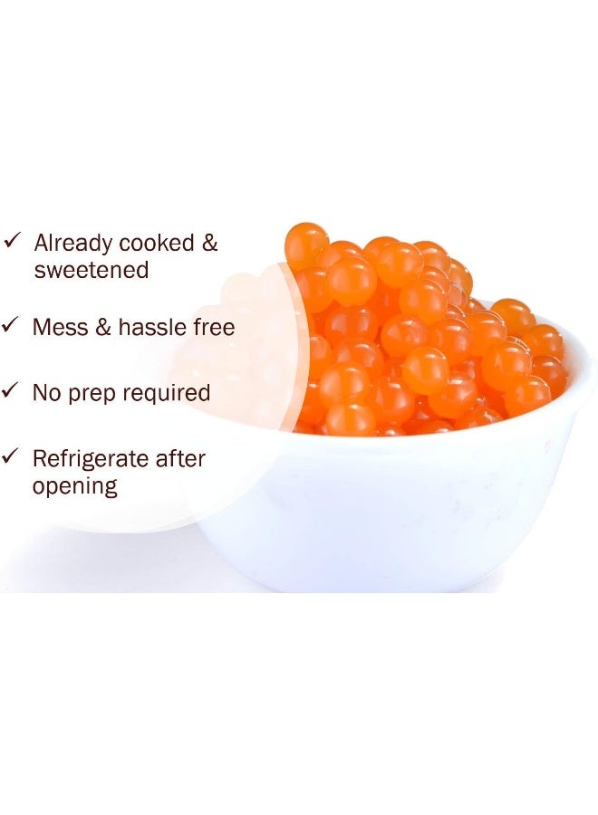 BREXONIC Mango Bursting Balls - Popping Boba Pearls - Image 3