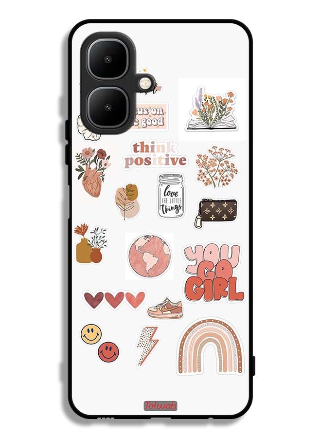 Tolwak Tecno Pop 10 Protective Case Cover You Go Girl