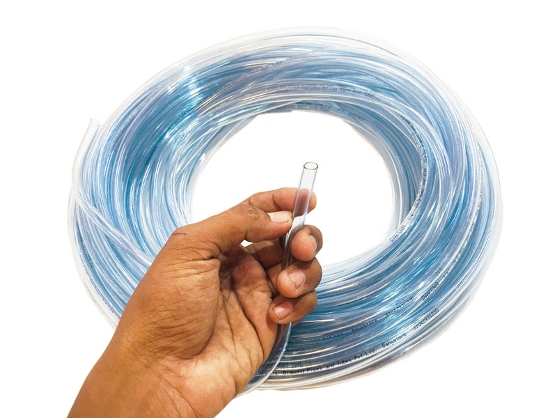 Star Quick Links - Transparent PVC Tube Water Level Hose Pipe 10 mm Diameter (33 Ft / 10 M Length) - Image 2