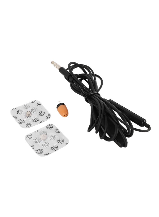 Wireless Mini Earphones Lightweight 110dB Clear Sound Black Concealed Earpiece Headset for Mobile Phone - Image 4