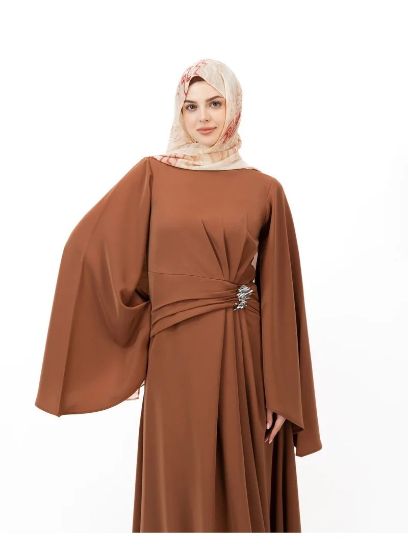 Eight Thirty Nine Destined - Dark Dusty Rose | Long Sleeves Maxi Dress