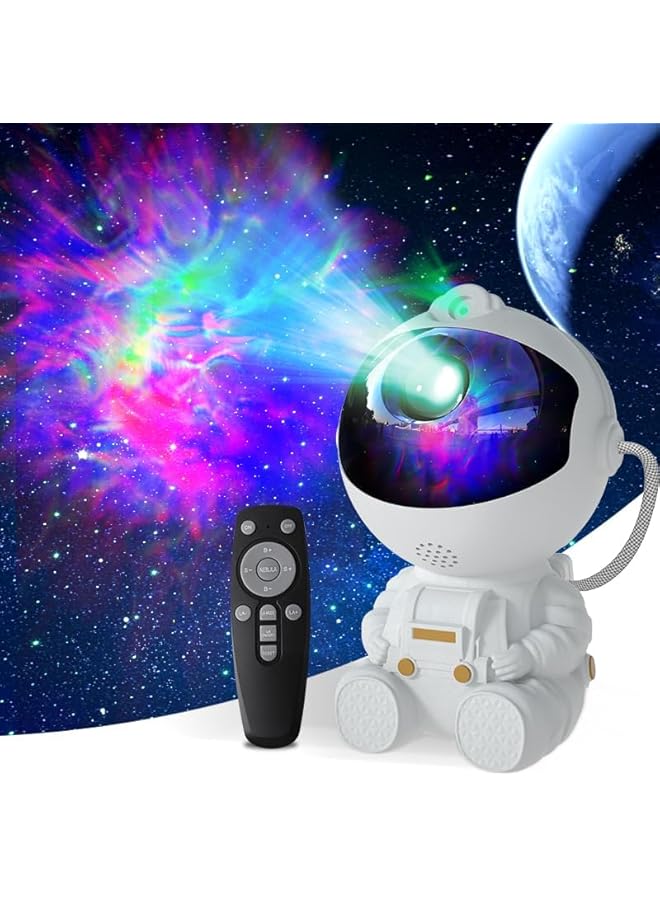 The Bros Upgraded Astronaut Nebula Projector Night Light with Remote & Timer, 360°Adjustable LED Galaxy Star Projector Night Lamp for Kids Room, Home Decor, Bedroom, Party, Gaming Room, Camping & Car - Image 3