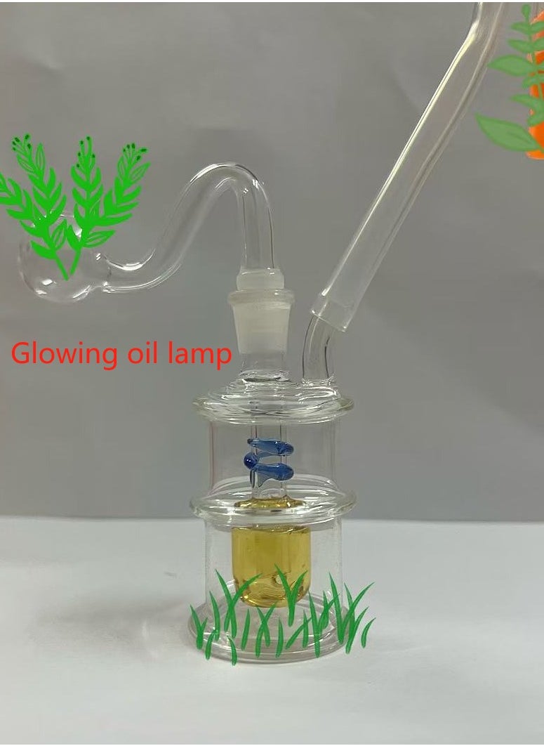 Generic - Glass Heat Resistant Oil Lamp Burner Clear - Image 1