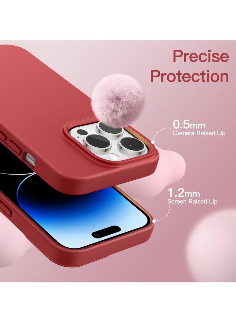 DUSALA iPhone 14 Pro Case, Liquid Silicone Phone Case for iPhone 14 Pro 6.1 Inch, Colorful Silky-Soft Protective Cover - Image 3