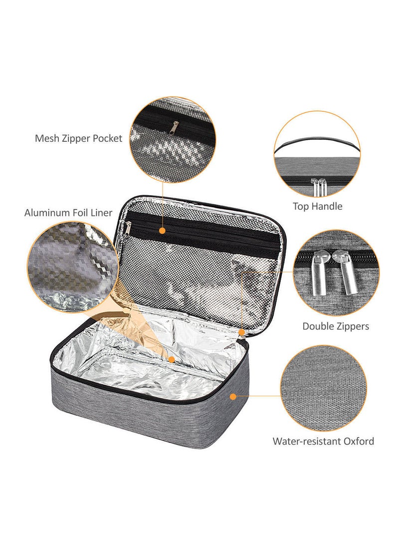 YQbest Portable Thermal Insulated Cooler Bag Mini Lunch for Camping Hiking BBQ Picnics - Image 4