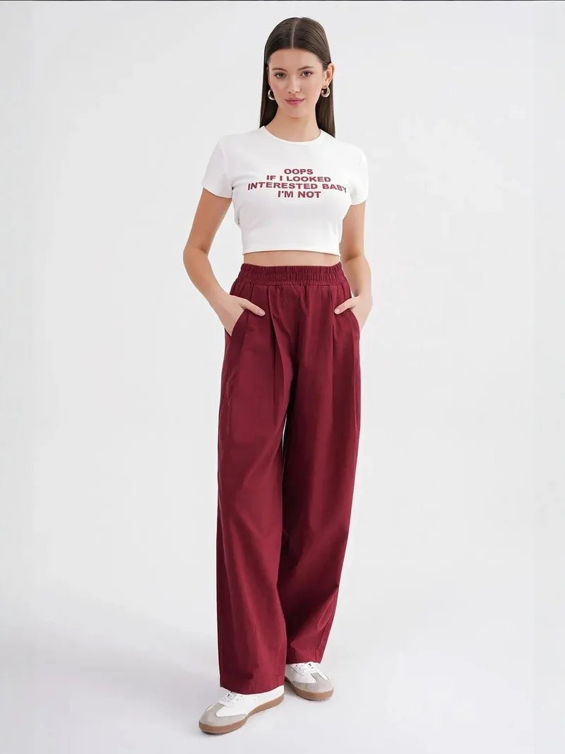 MixRay Mixray Straight Fit Linen Pants