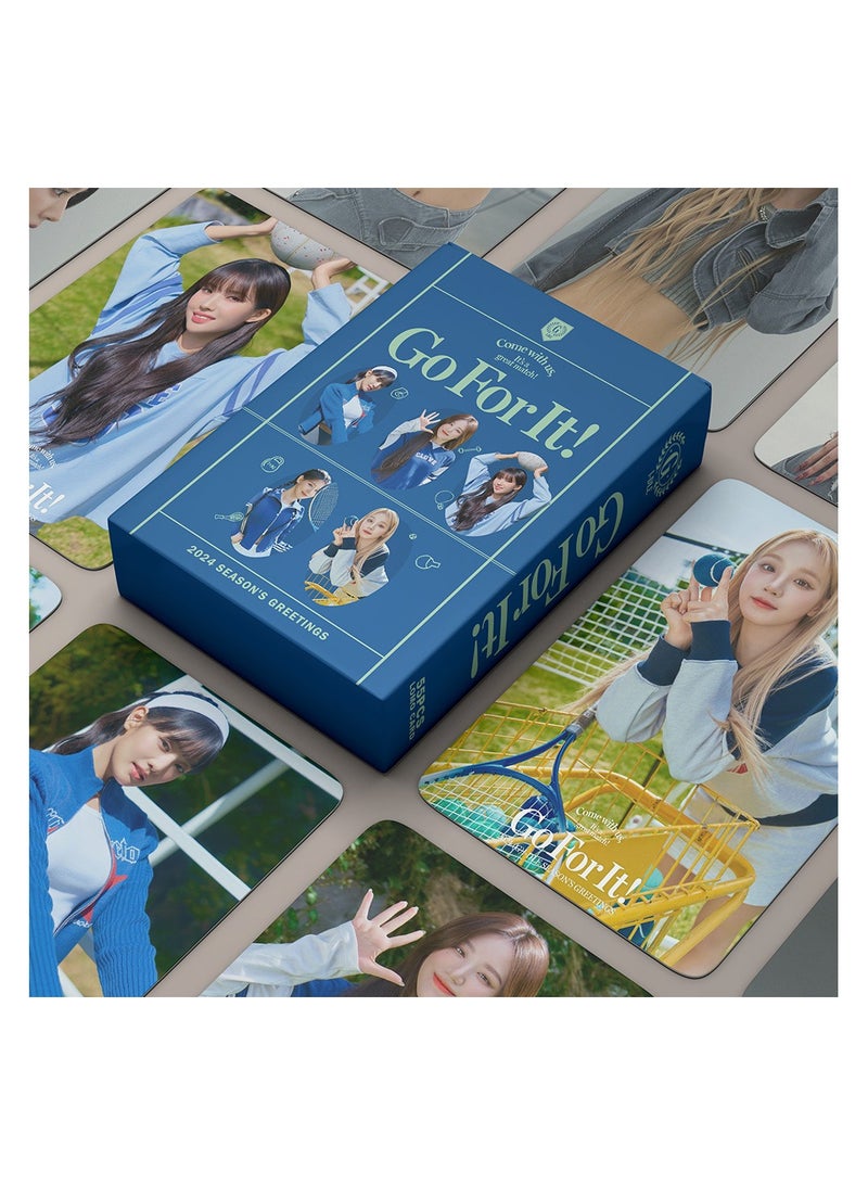 NIBEMINENT 55 Pcs Kpop (G)I-DLE 2024 Go For It Lomo Cards Card For Fans Collection Gifts - Image 2