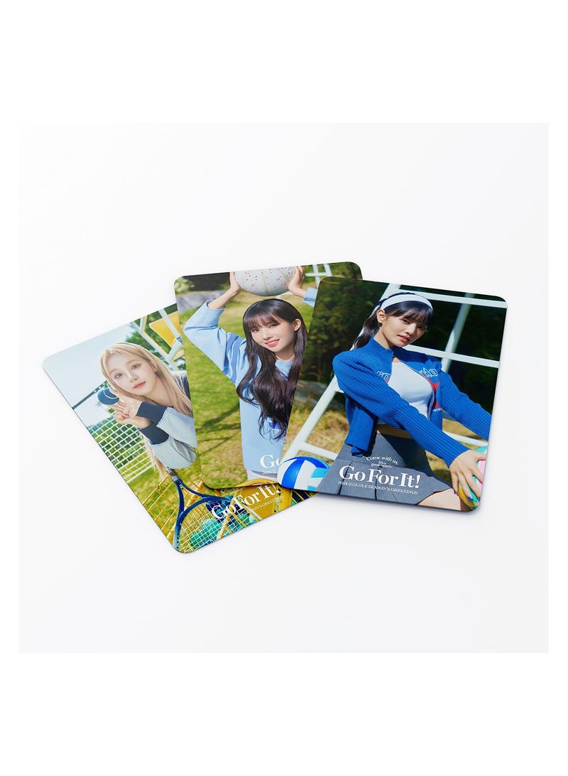 NIBEMINENT 55 Pcs Kpop (G)I-DLE 2024 Go For It Lomo Cards Card For Fans Collection Gifts - Image 3