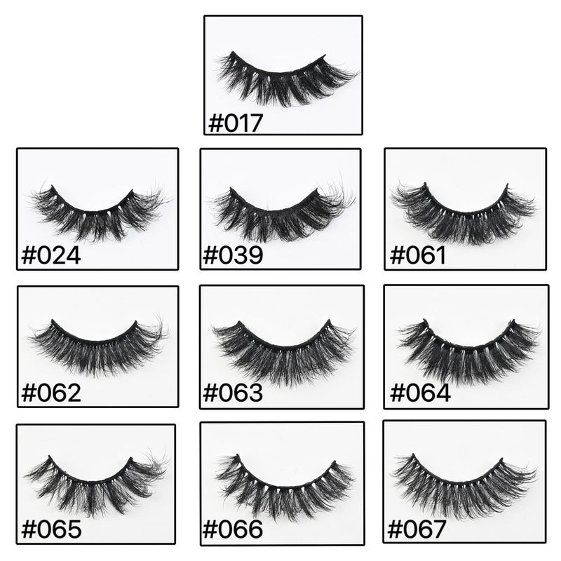 رموش صناعية من فرو المنك 6D - حجم طبيعي وثبات طويل الأمد - Image 3