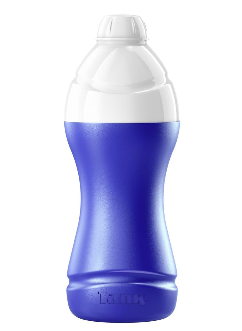 TANK Tank Insulated Plastic Water Bottle 750mL, Blue 