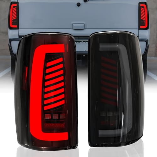 SINYATO INDUST Sequential LED Tail Lights for 2000-2006 Chevy Suburban 1500/2500, Tahoe, GMC Yukon/Yukon XL 1500/2500, with Start-Up Animation, Dynamic Turn Signals, Brake and Reverse Lights - Image 1