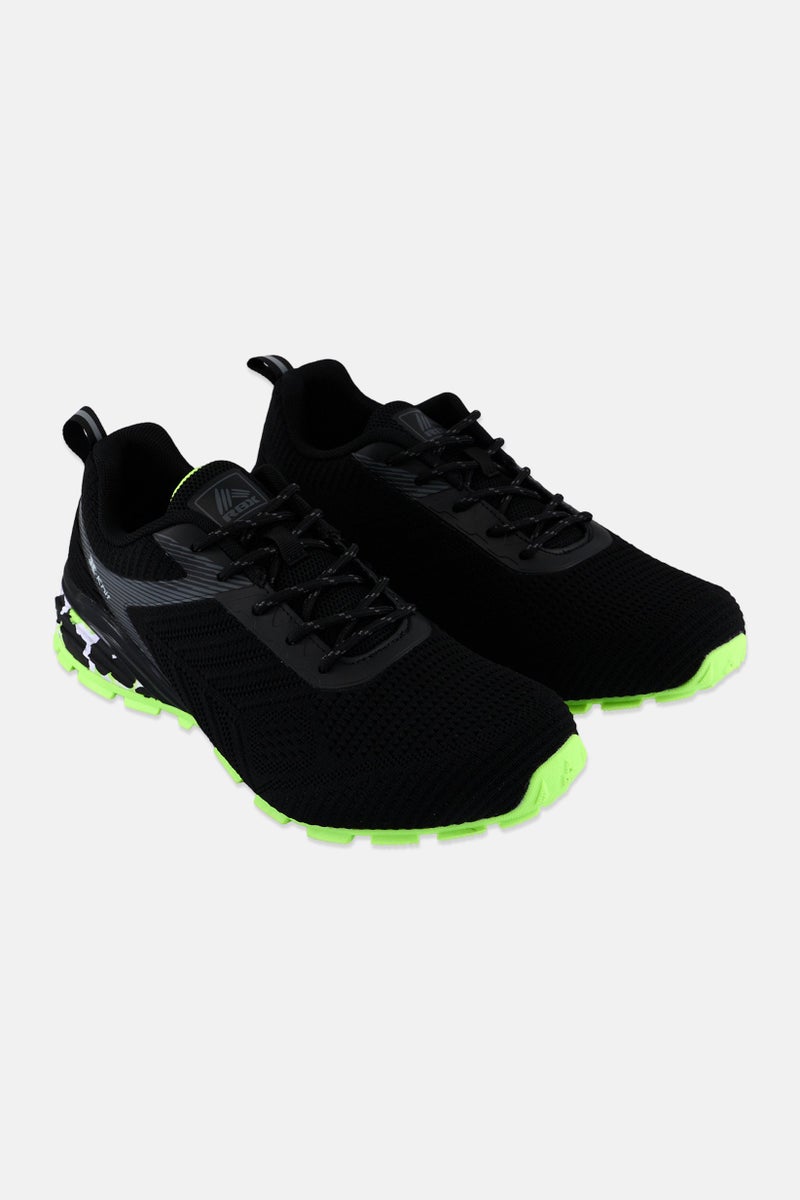 RBX Men Lace Up Outdoor Shoes, Black - Image 1