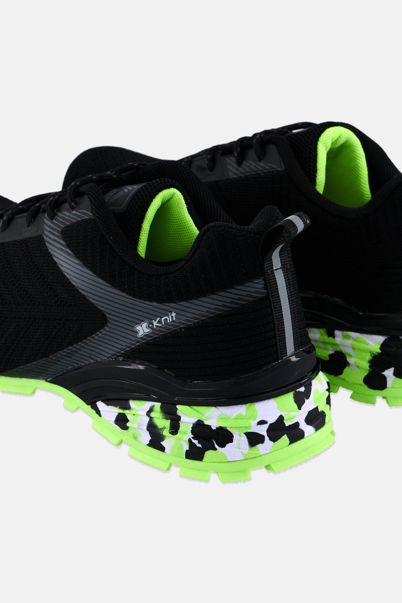 RBX Men Lace Up Outdoor Shoes, Black - Image 2