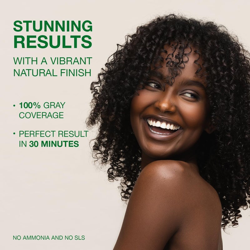 Naturigin Permanent Hair Color, 2.0 Black, Ammonia Free, 100% Gray Coverage, Nourishing Natural Formula, For All Hair Types, Long-Lasting, Vegan & Cruelty-Free, 1 Pack - Image 4