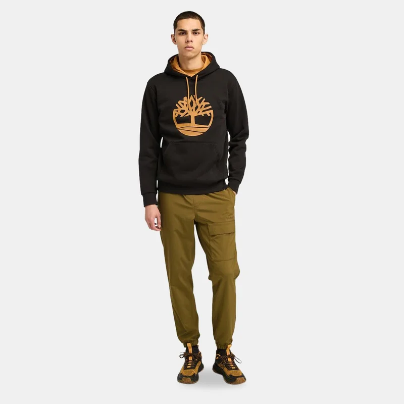 Timberland Black Men's Northwood Tree Logo Hoodie for Men | Best Price UAE