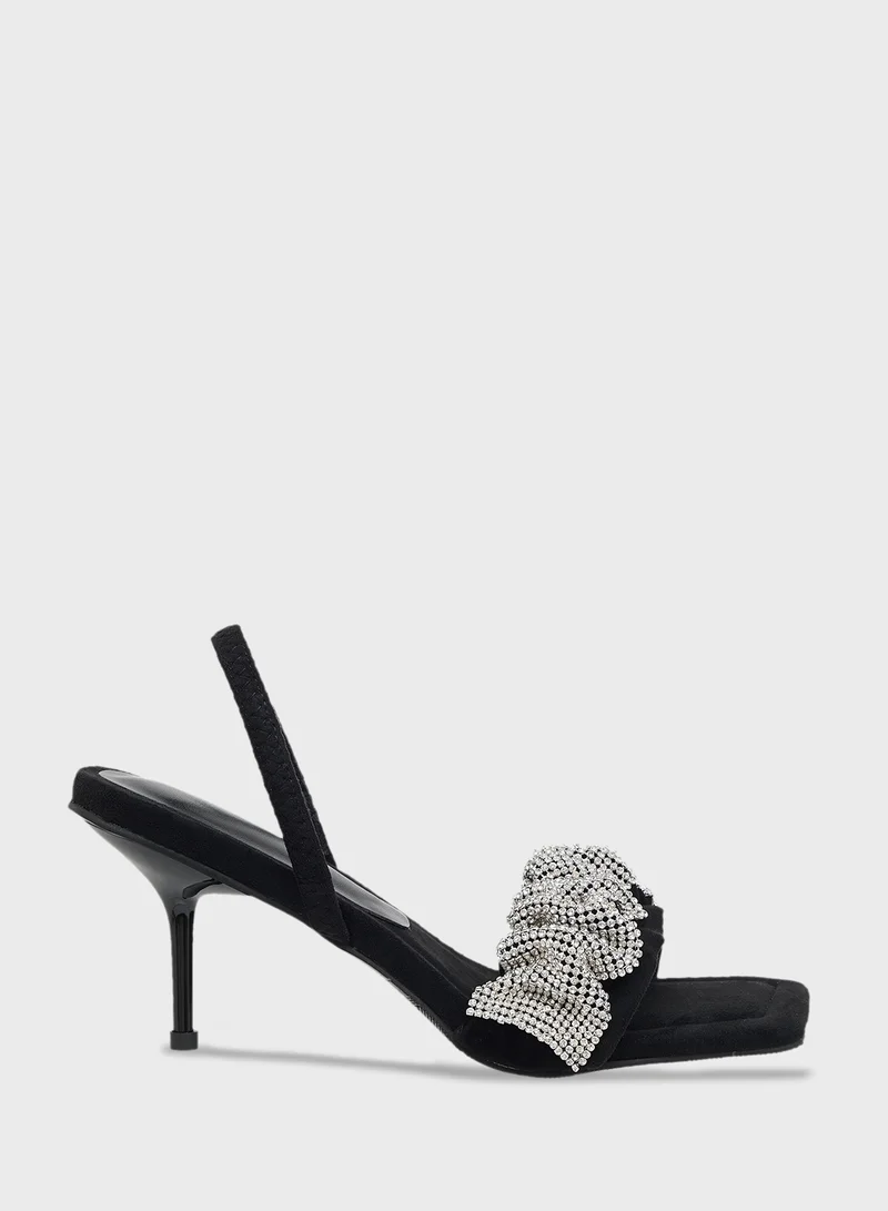 ELLA Embellished Heeled Sandal