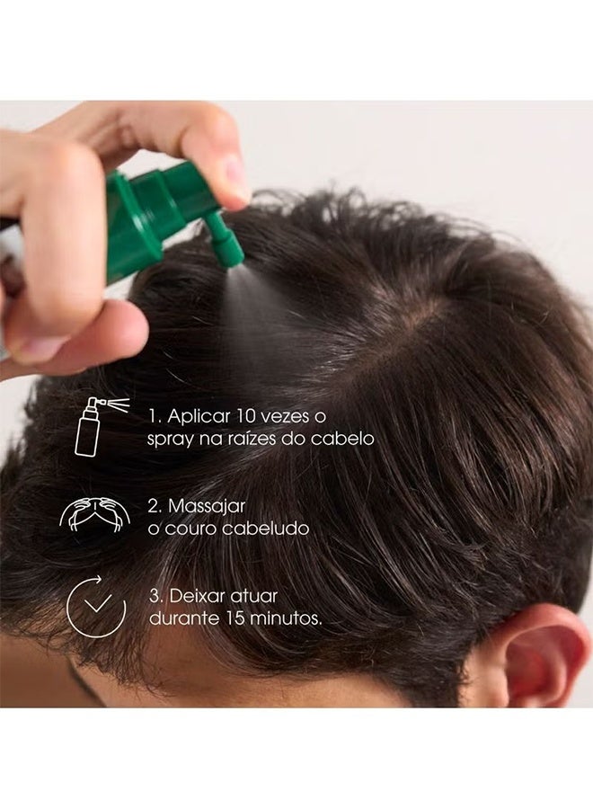 كلوران مصل مكافحة تساقط الشعر 100 مل ، لترقيق الشعر ، رذاذ مكافحة الكسر وتقوية الشعر ، جوهر العناية بفروة الرأس لتساقط الشعر للرجال والنساء - Image 3