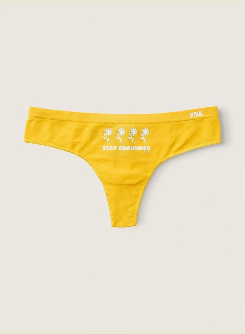 PINK Seamless Thong Underwear