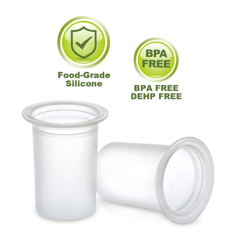 Maymom Replacement Silicone Diaphragms Copmpatible with Ameda Purely Yours Breastpump MYA Joy Not Original Ameda Silicone Diaphragms 4 ct - Image 2