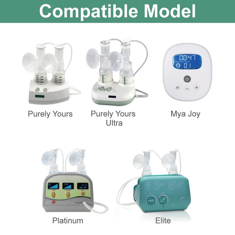 Maymom Replacement Silicone Diaphragms Copmpatible with Ameda Purely Yours Breastpump MYA Joy Not Original Ameda Silicone Diaphragms 4 ct - Image 3