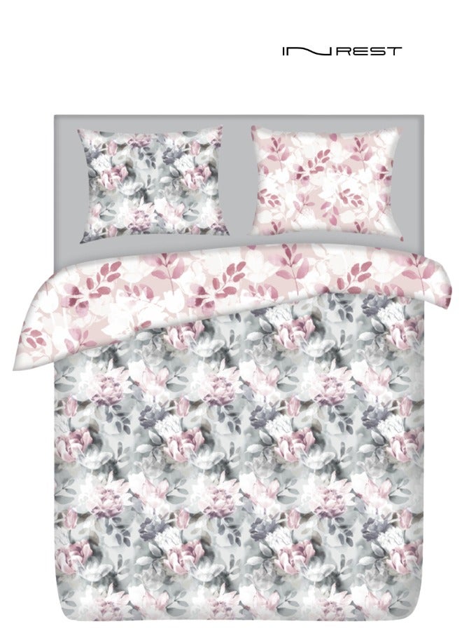 Inrest Home Marista Single Duvet Set (Without Filling) 100% Cotton 2 Pieces - Image 1