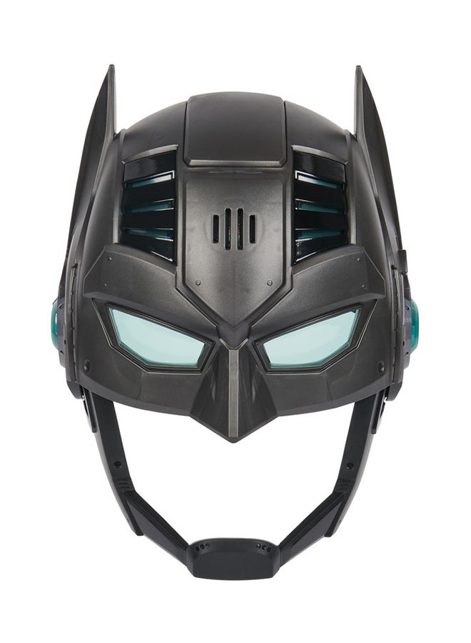 SPIN MASTER DC Comics, Armor-Up Batman Mask with Visor, 15+ Sounds & Phrases, Lights, Super Hero Costume, Kids Roleplay for Boys and Girls Ages 4+  - Image 2