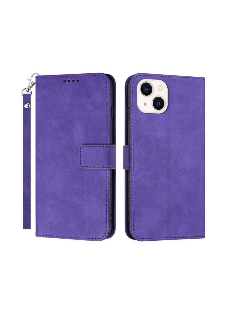 Suteni Flip Cover Leather Protective Hidden Card Slots Phone Case for iPhone - Image 1