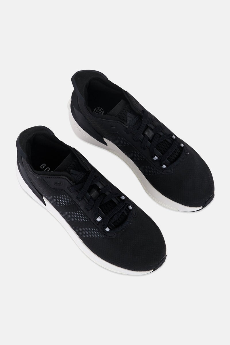 Adidas أحذية جري نسائية أفريين مزودة بأربطة، سوداء - Image 4