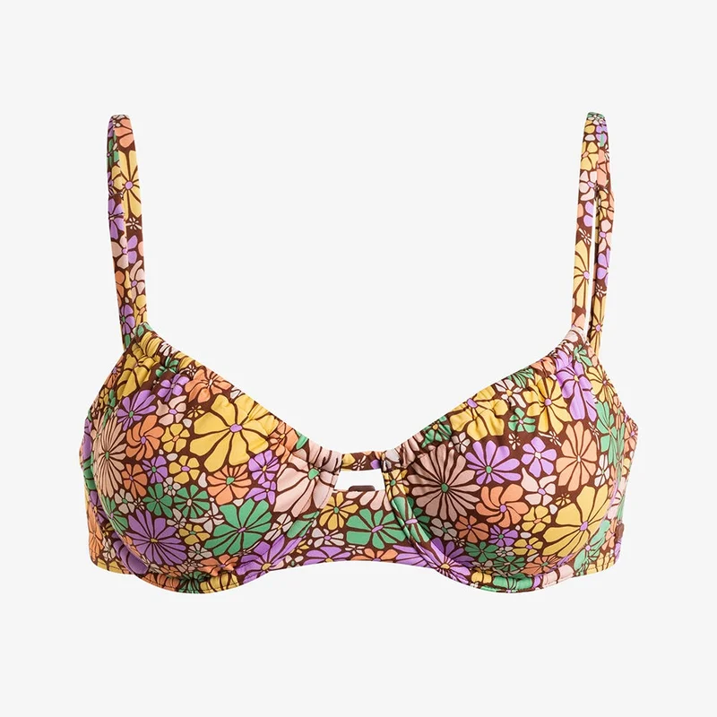روكسي All About Sol - Underwired Bikini Top - Women