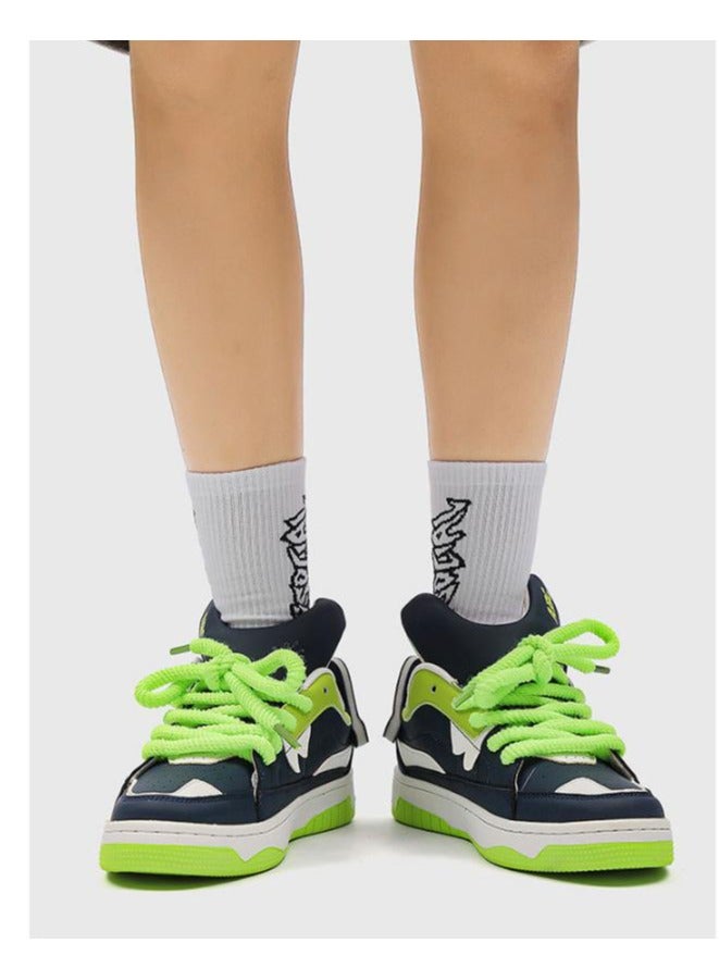 KUYING New Thick Sole Elevated Board Shoes  - Image 2