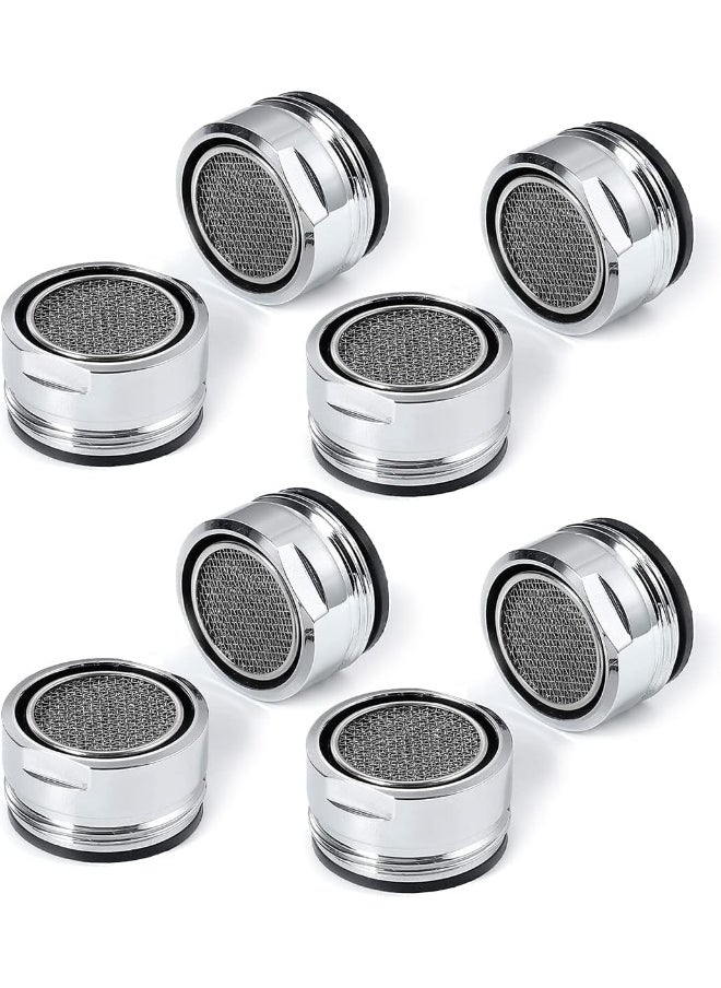 ECVV - 8 PCS Faucet Aerator Universal Size Water Tap Aerators Insert Replacement Parts, Water Saving Flow Restrictor Sink Aerators for Bathroom Kitchen - Image 1