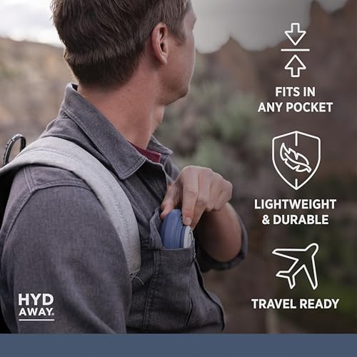 HYDAWAY 25oz Collapsible Water Bottle - BPA-Free, Leakproof, Lightweight, and Space-Saving - Perfect for Hiking, Travel, and All-Day Hydration - Image 4