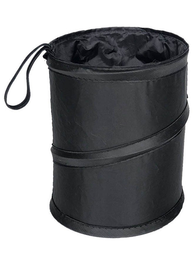 NIBEMINENT Foldable Waterproof Automotive Garbage Bag Black 20.00*1.00*20.00cm  - Image 1