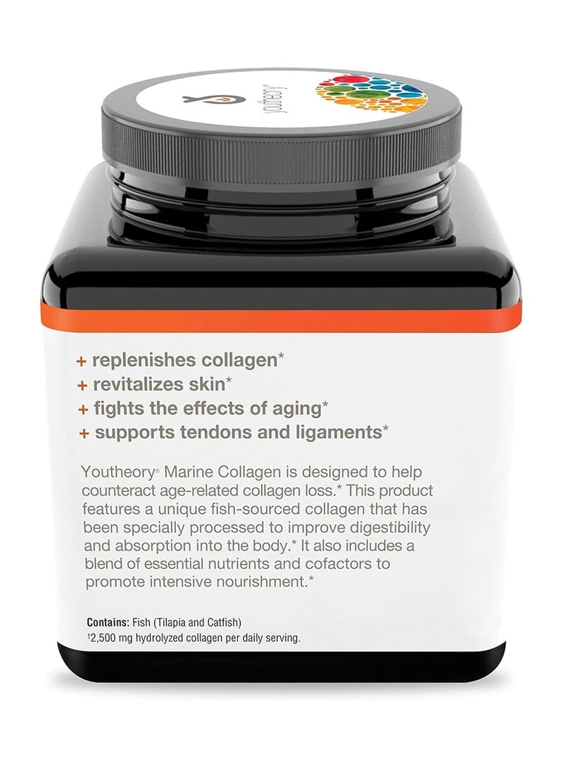 youtheory Marine Collagen Nutrient Enhanced 2500 Mg 160 Tablets, dietary supplement - Image 2