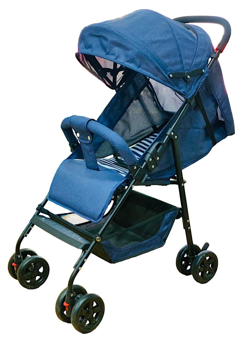 Toy Box Foldable Baby Stroller Reclining Seat For Sitting And Sleeping - Image 2