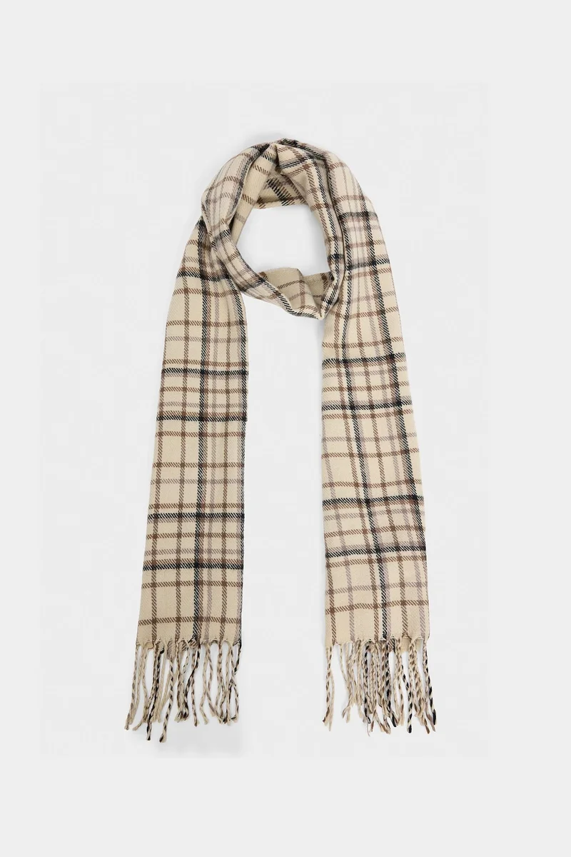 Defacto  Man Plaid Neck Scarf for Men | Best Price UAE