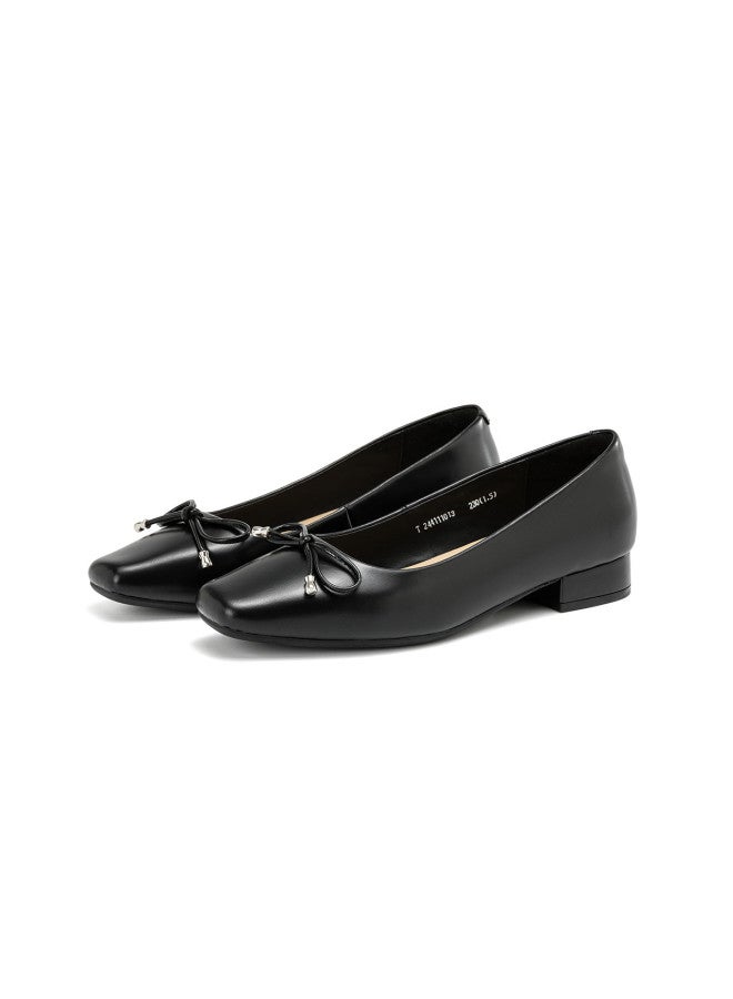 AOKANG Wanwan Style Slip-on Flats】spring Low Heel Comfortable Versatile Simple Elegant Women's Flats - Image 3