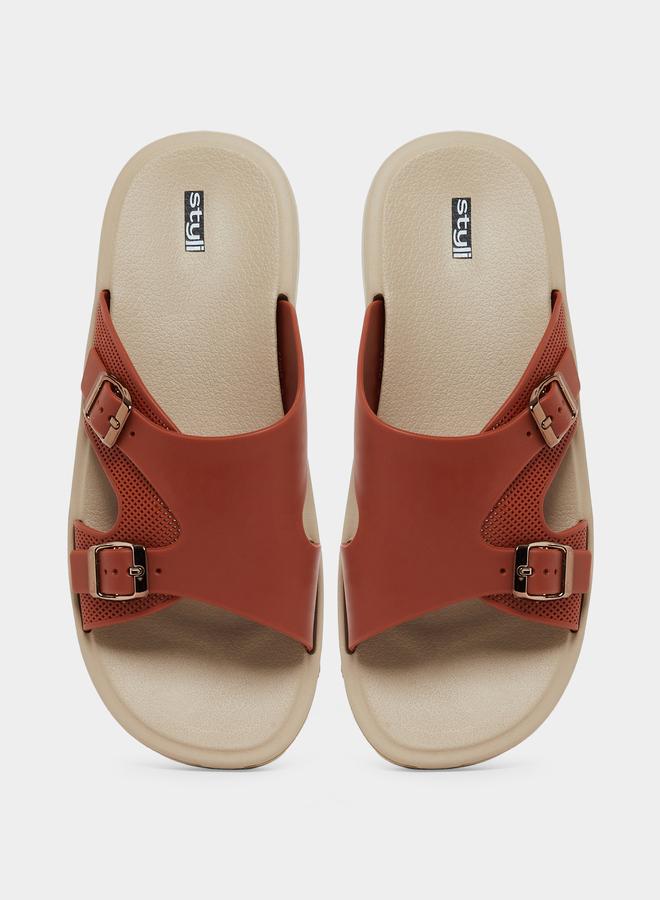 ستايلي صندل برباط قابل للتعديل مع حزام - Image 5