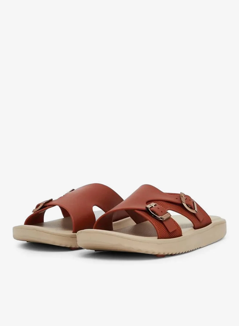 Styli Buckle Detail Adjustable Strap Sandals